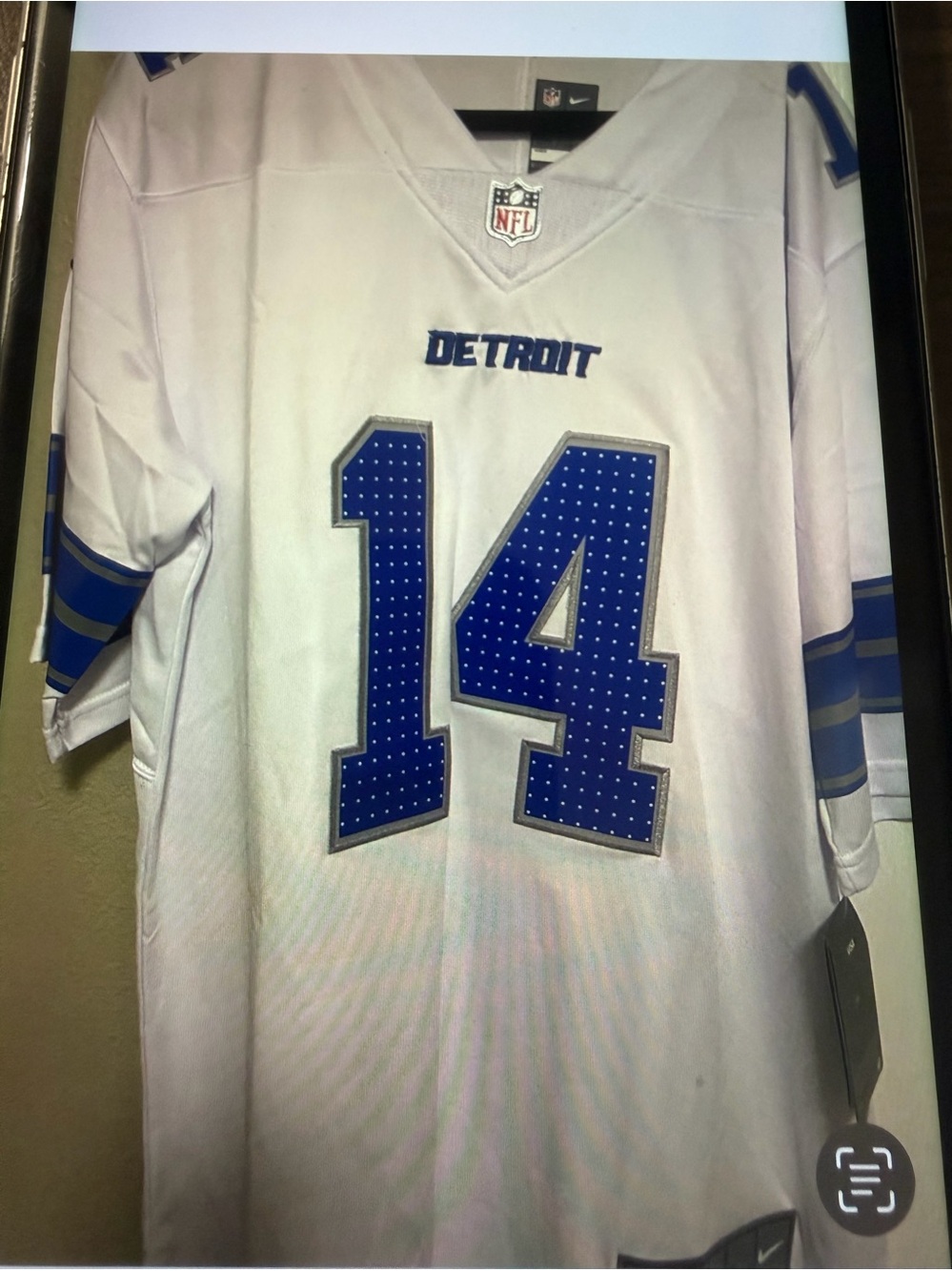 ST Brown NFL Football Jersey